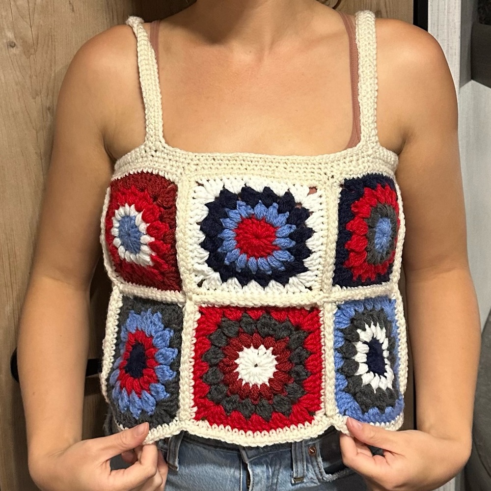 Crochet top size XS/SM